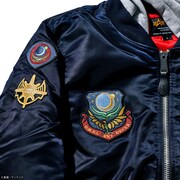 「STRICT-G×ALPHA INDUSTRIES MA-1 NATUS『機動戦士ガンダムSEED』キラ・ヤマト モデル」