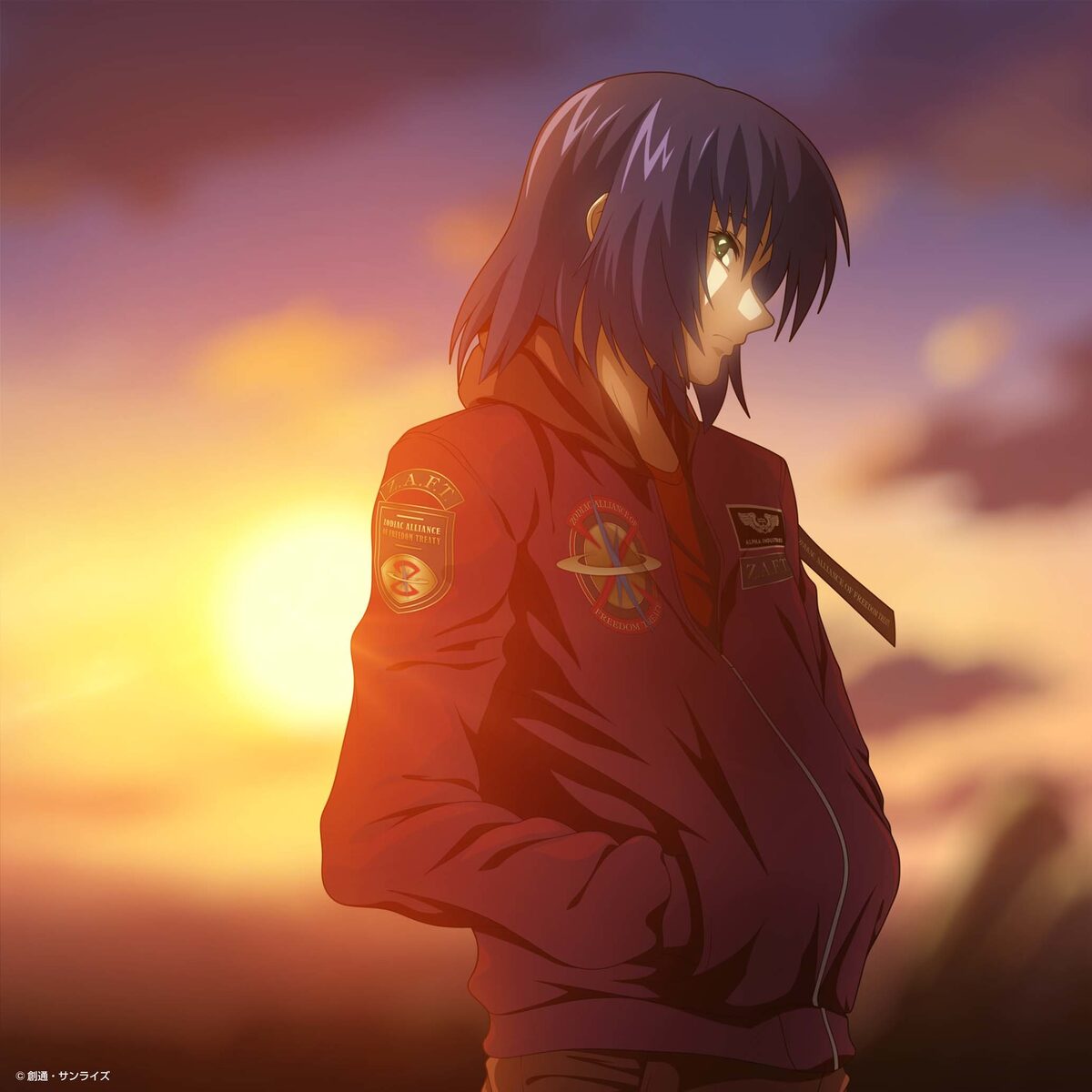STRICT-G×ALPHA INDUSTRIES MA-1 NATUS『機動戦士ガンダムSEED 