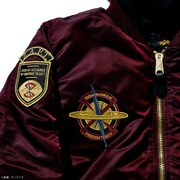 「STRICT-G×ALPHA INDUSTRIES MA-1 NATUS『機動戦士ガンダムSEED』アスラン・ザラ モデル」