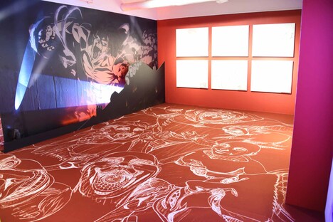 「『進撃の巨人』The Final Season」コーナーの様子。