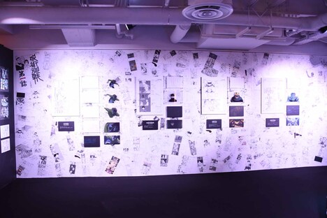 「呪術廻戦」コーナーの様子。