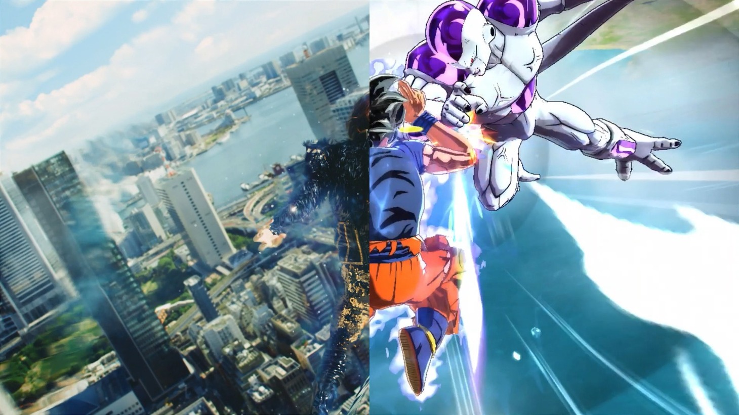 「ドラゴンボール レジェンズ」の新TVCM「指一本で駆けめぐれ篇」より。
