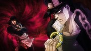TVアニメ「ジョジョの奇妙な冒険 スターダストクルセイダース」より。