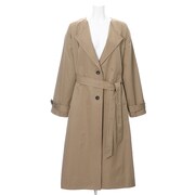 太宰治モデルのノーカラーコート。