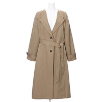 太宰治モデルのノーカラーコート。