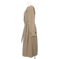 太宰治モデルのノーカラーコート。