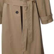 太宰治モデルのノーカラーコート。