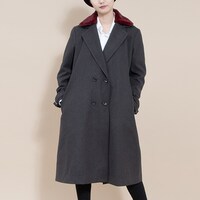 中原中也モデルのチェスターコート。