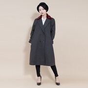 中原中也モデルのチェスターコート。