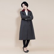 中原中也モデルのチェスターコート。