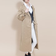 太宰治モデルのノーカラーコート。