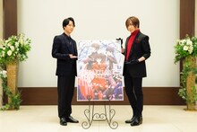 左から梅原裕一郎、蒼井翔太。photographer：江藤 はんな（SHERPA+）