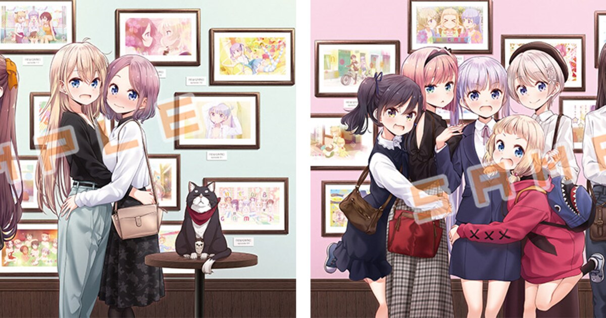 NEW GAME!」1期＆2期のBD-BOX発売記念ミュージアム、新規グッズ多数 