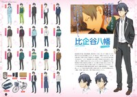 「TVアニメ『やはり俺の青春ラブコメはまちがっている。』公式完全ガイド」より。