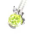 「ロミオの青い空」ロミオとアルフレドの縁を結んだ青りんごがモチーフのネックレス