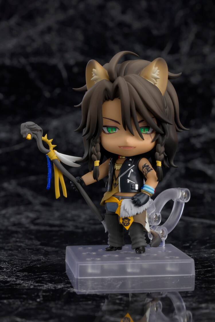 碧きレオナ画像 ツイステ」レオナのねんどろいどに呆れ顔や怒り顔、寮長の杖も付属 - コミックナタリー