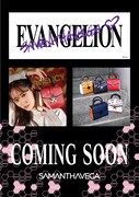 「SAMANTHAVEGA×EVANGELION」告知ビジュアル