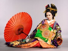 仙夏に扮した岡田結実。