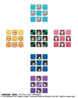 「鬼滅の刃 ミニルービックキューブ」の展開図。