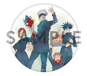 「五条悟 BIRTHDAY デカ缶バッジ」 (c)芥見下々／集英社・呪術廻戦製作委員会