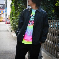 「ねこぢるタイダイ」着用イメージ。