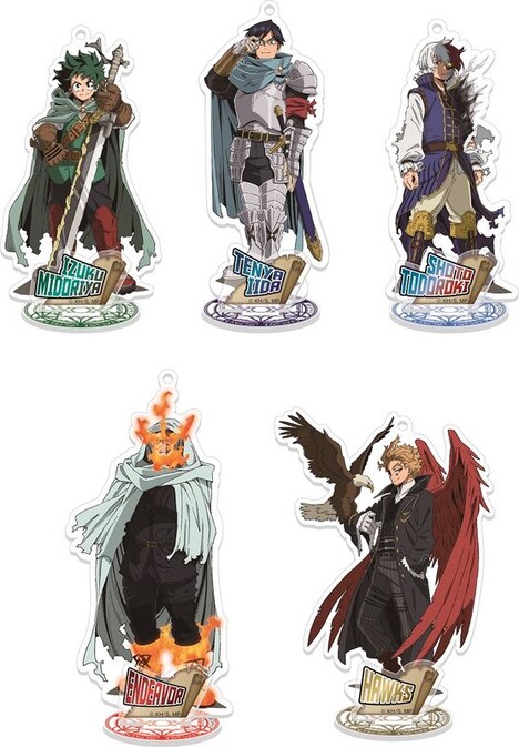 「アクリルスタンドキーホルダー（全5種）」