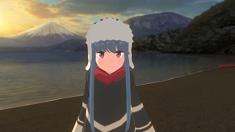 「ゆるキャン△ VIRTUAL CAMP」より。