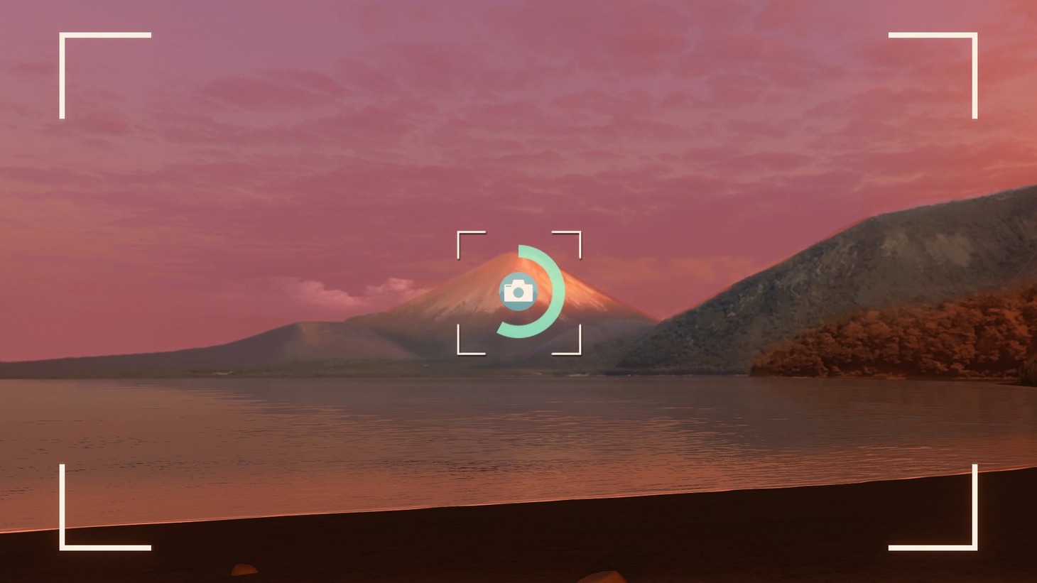 「ゆるキャン△ VIRTUAL CAMP」より。