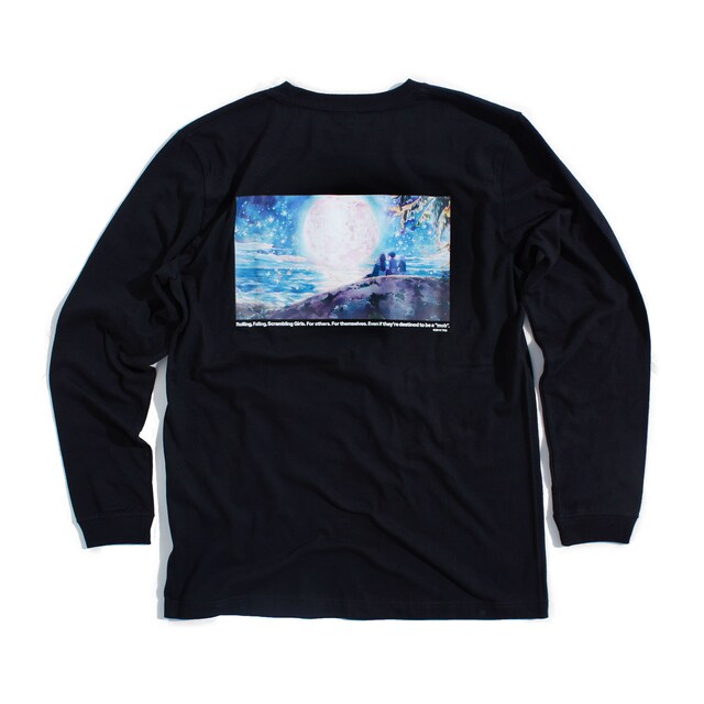 「『ローリング☆ガールズ』 "cine" Long Sleeve T : A」（背面）