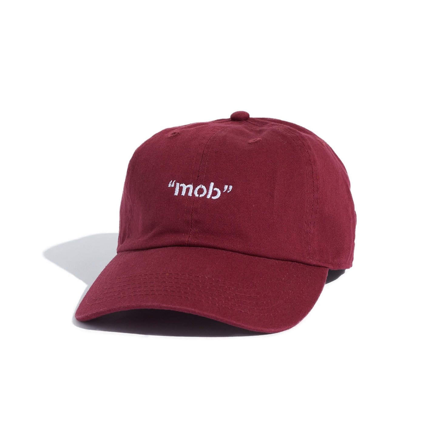 「『ローリング☆ガールズ』Logo Cap（"mob" Burgundy）」