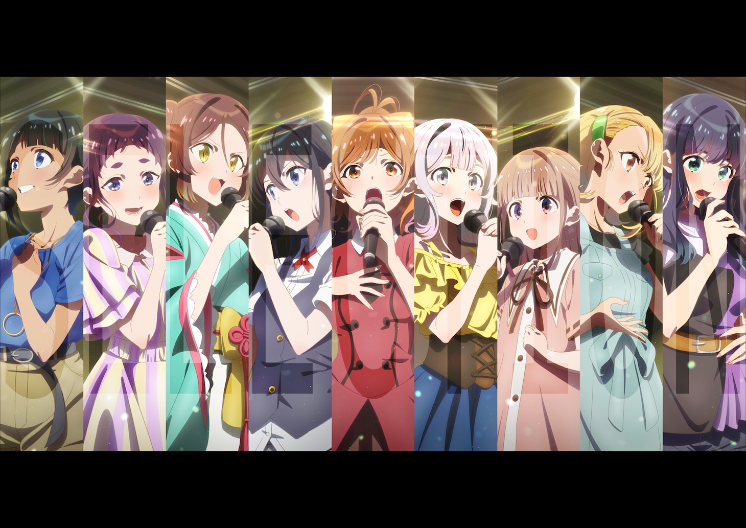 TVアニメ「SELECTION PROJECT」キービジュアル