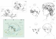 「新世紀エヴァンゲリオン原画集ダイジェスト」より。