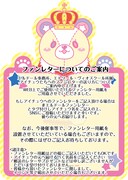 ファンレンタ―の募集要項。