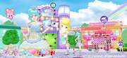 アプリ「アイドルランドプリパラ」の画面イメージ。