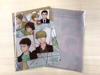 付録のクリアファイル。