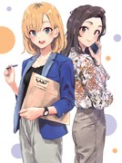 劇場版「SHIROBAKO」Blu-ray豪華版特典として用意された三方背BOXのイラスト。