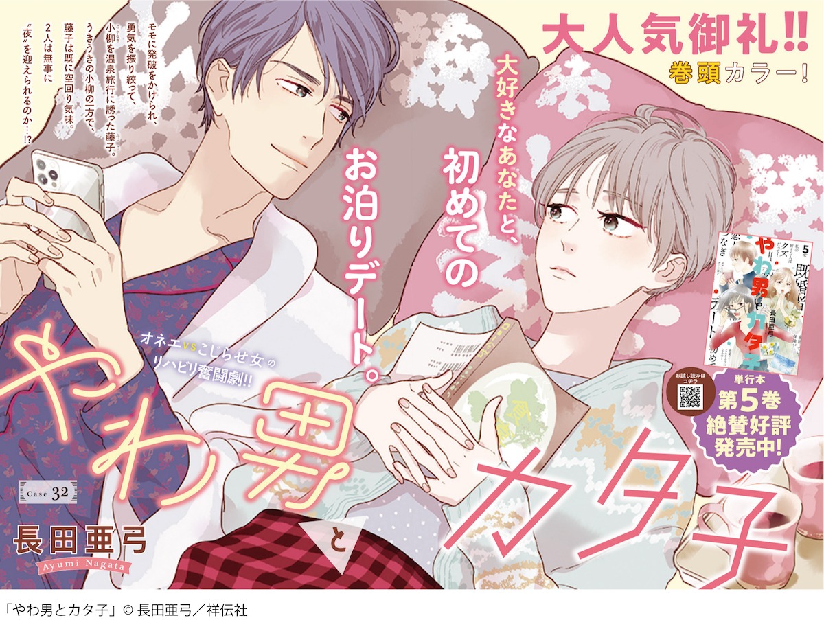 「やわ男とカタ子」扉ページ