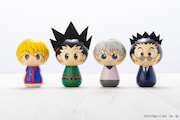 「HUNTER×HUNTER」ゴン、キルア、クラピカ、レオリオのほっこりする創作こけし