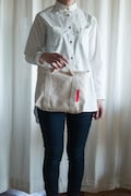 「書類トート/町角」