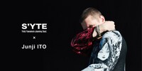 伊藤潤二「富江」「伊藤潤二画集 異形世界」と、S'YTEによるコラボアイテムの告知ビジュアル。