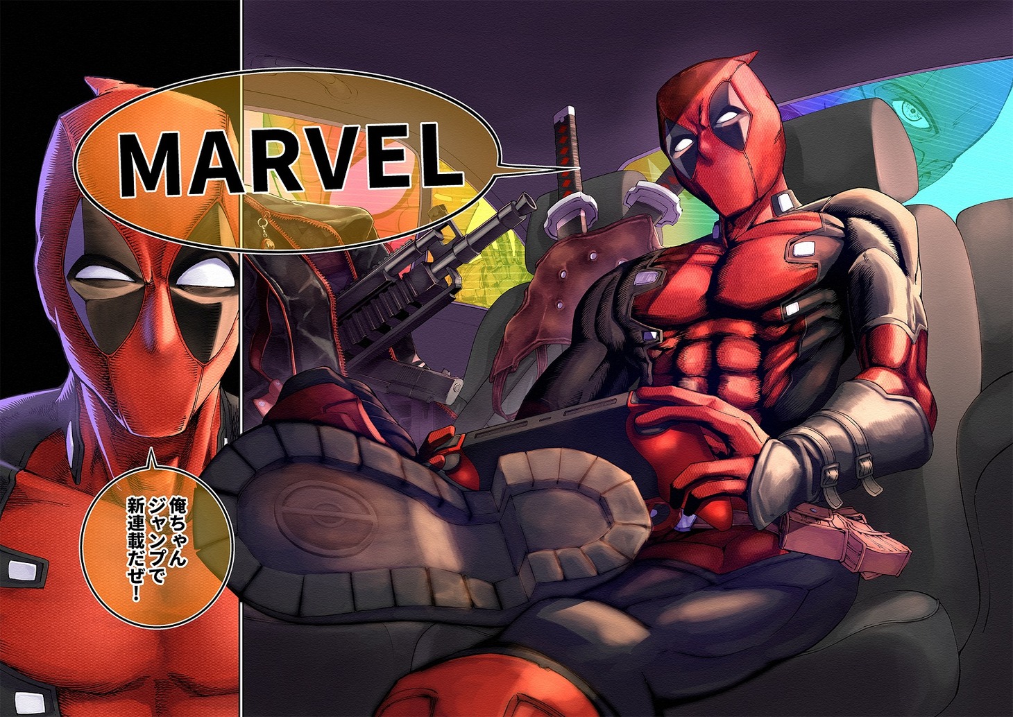 「デッドプール：SAMURAI」のカット。(c)2020 MARVEL