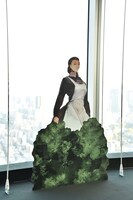 「連載完結記念 約束のネバーランド展」の様子。