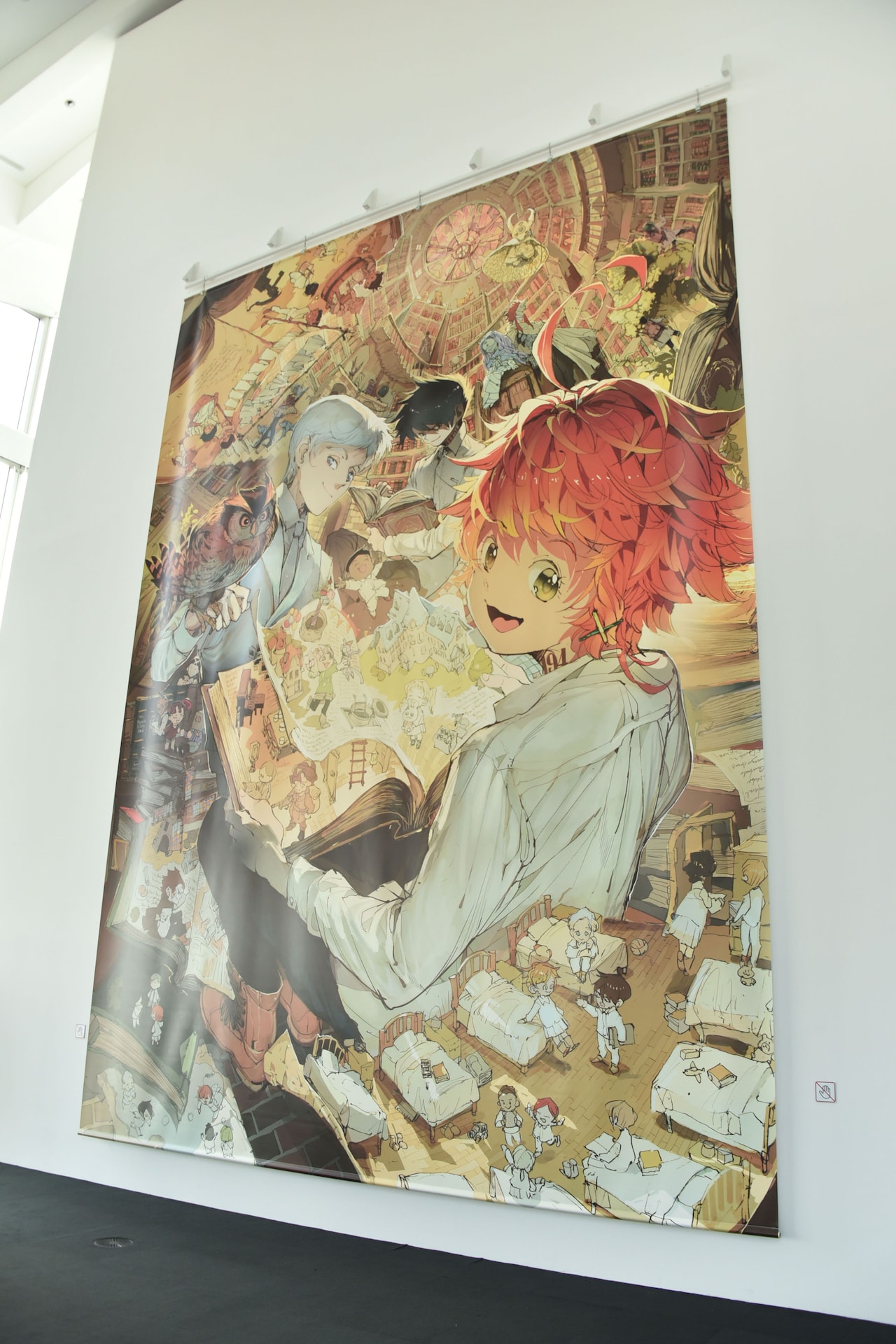 複製原画 約束のネバーランド 完結記念 展示会限定 白井カイウ 出水ぽ