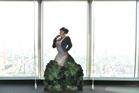 「連載完結記念 約束のネバーランド展」の様子。