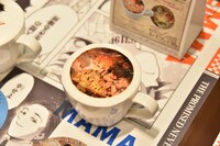 クリスマス限定カフェラテ。