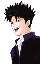 船橋雅矢のイラスト。 (c)西森博之／小学館