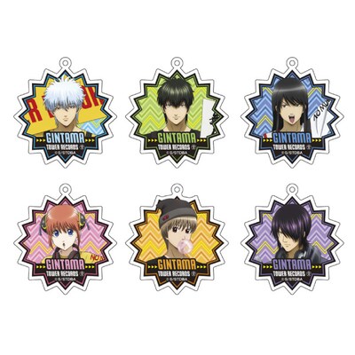 「銀魂 × TOWER RECORDS トレーディング アクリルキーホルダー」