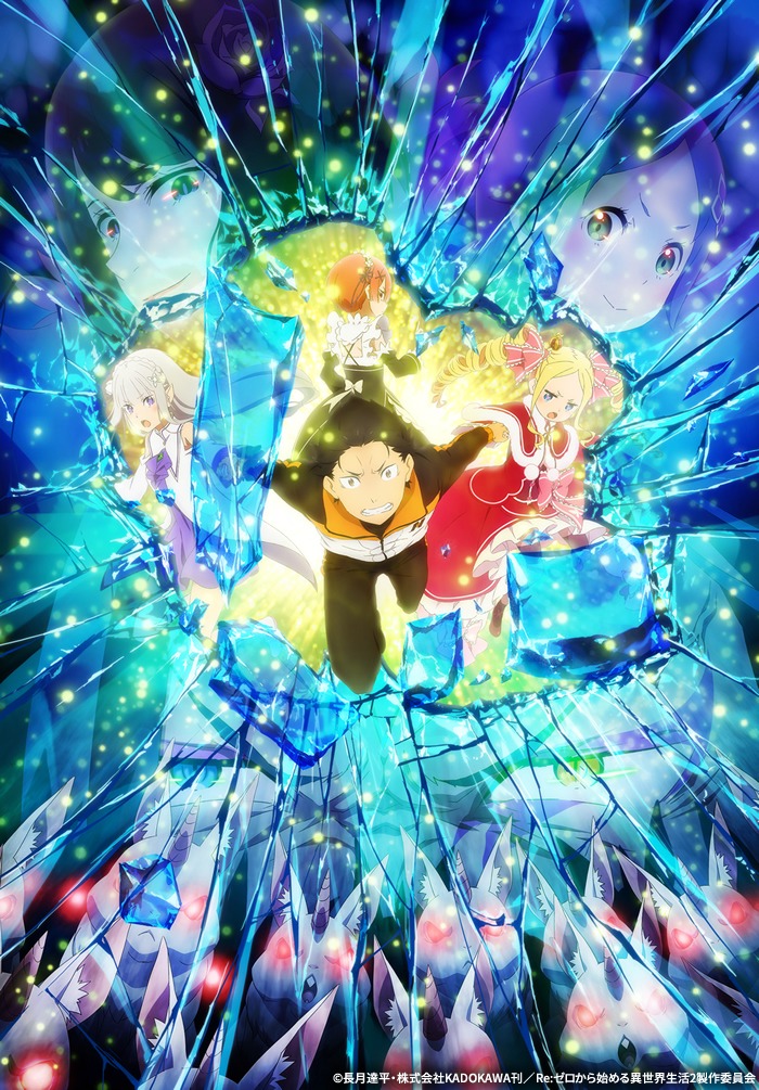 TVアニメ「『Re:ゼロから始める異世界生活』2nd season」後半クールキービジュアル