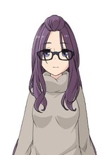 各務原桜（CV：井上麻里奈）
なでしこの姉。ポーカーフェイスだが、かなりの美人。たまにドライブをするついでに、なでしこのキャンプの送迎などもしている。ちょっと抜けたところがあるなでしこを、姉として叱ることもあるが、本当は優しい気持ちで見守っている。