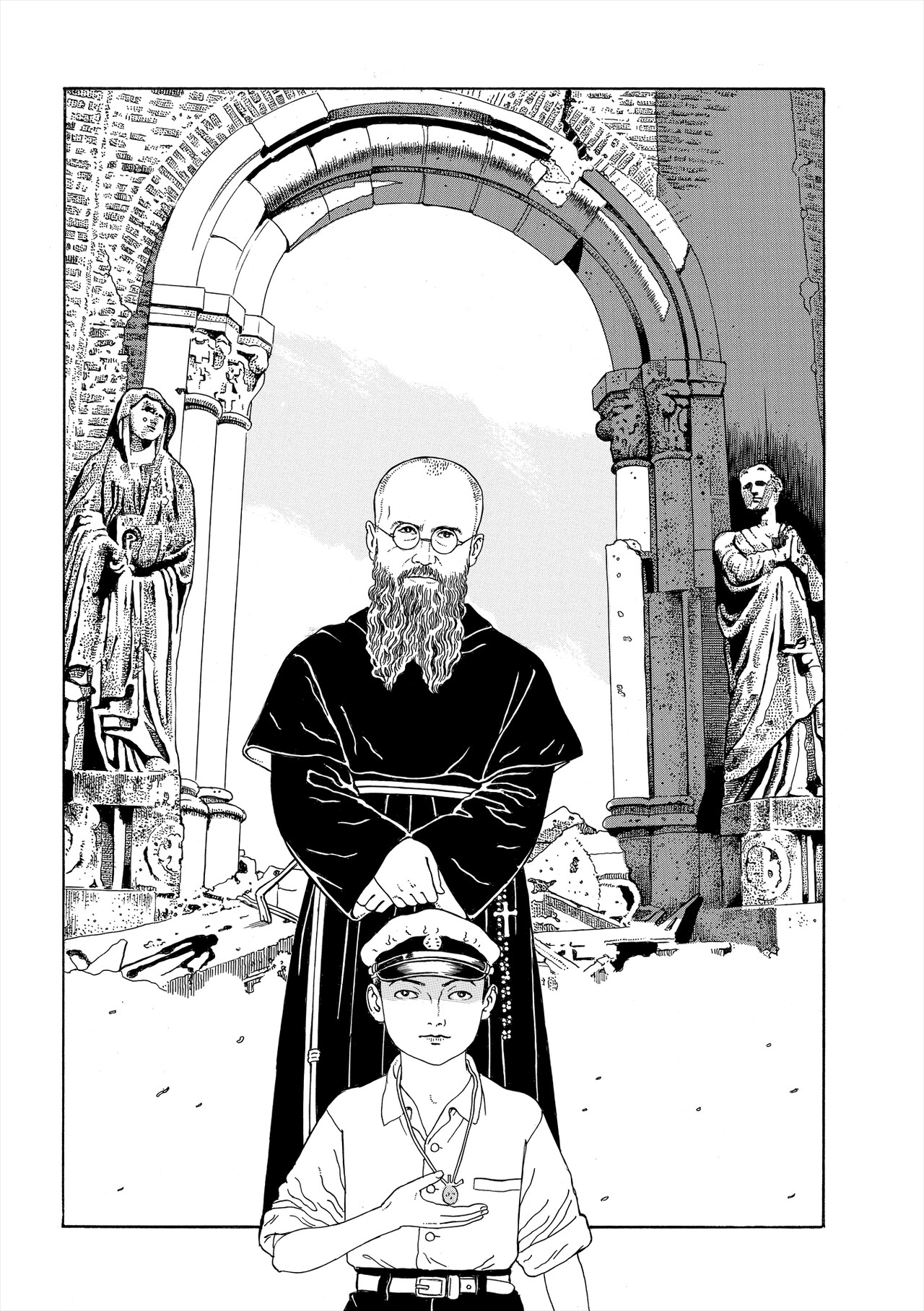 オランダさん」より。 - 画業40周年を迎えた丸尾末広が贈る、“戦争と